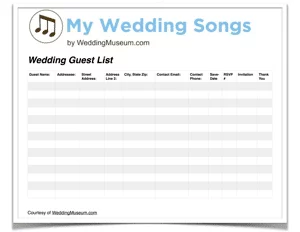free printable wedding planning checklists to print save mws