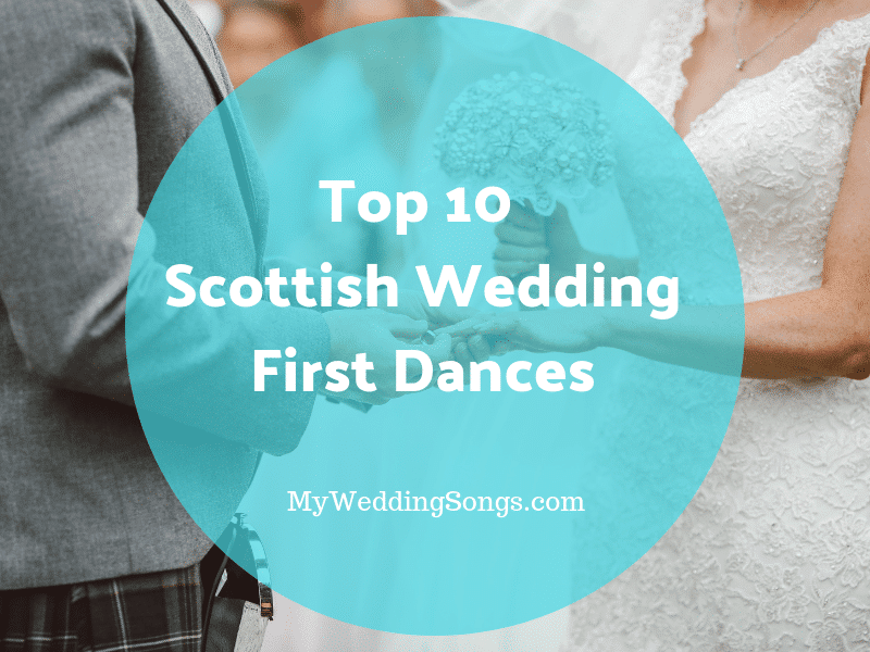 Scottish wedding first dances