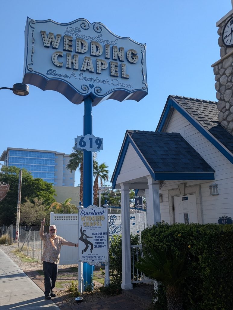 Matthew at Graceland Wedding Chapel